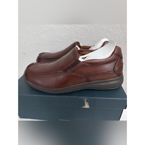 Florsheim Great Lakes Moc Slip On Men\'s Size 10XW Brown main image 5